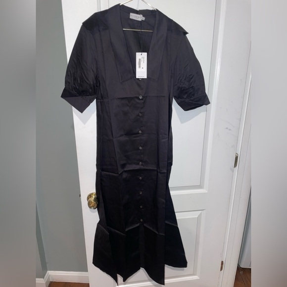 NWT Harshman Vicky Dress Black Size Medium - Picture 1 of 4